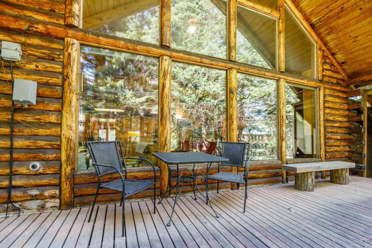 Alpine Meadows Log Cabin Girdwood Bagian luar foto